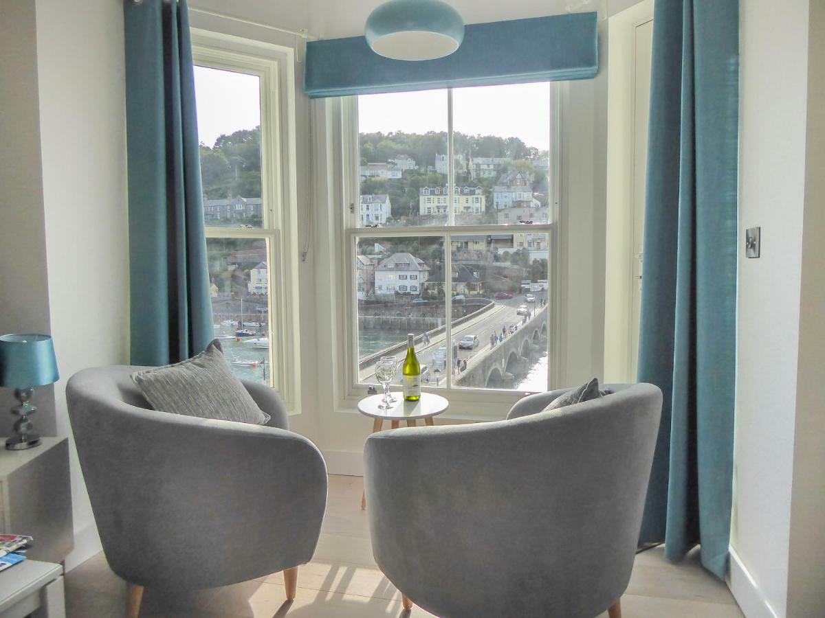 Harbour View Apartment Looe Bagian luar foto